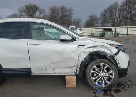 2021 Honda Cr-V Hybrid Touring из США, поврежденный, VIN 7FART6H97ME012663